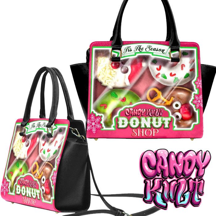 Box Of Christmas Donuts Candy Kult Convertible Crossbody Handbag - Candy Kult - Candy Cult - Candy Kult Land - Wishbone - Boo Kitty - Panku - Frosti - Toxic Kitten - Hex-Heart - Cult Candy - Cake High Heels - [product_vendor}