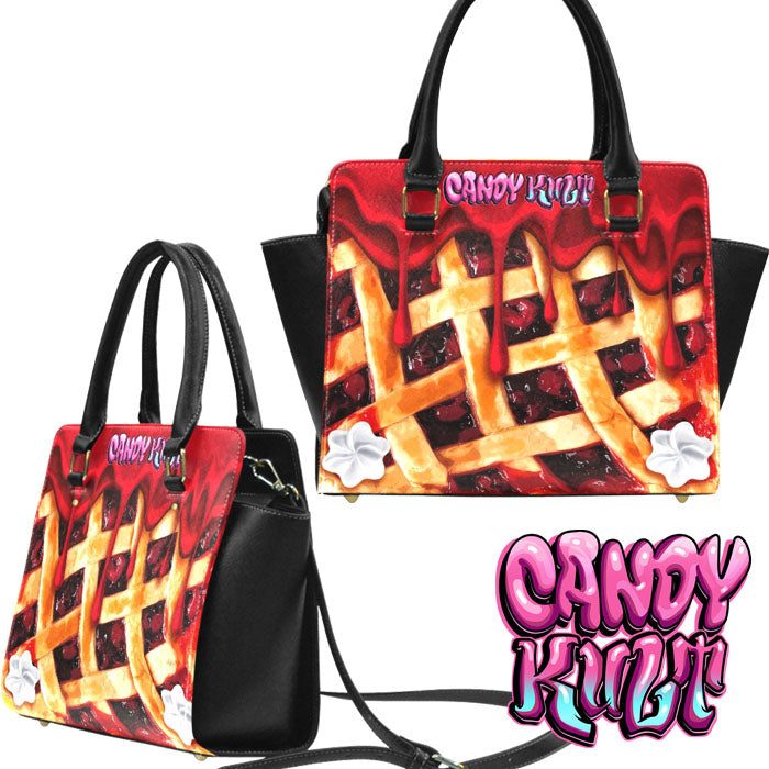 Oh My Cherry Pie Candy Kult Convertible Crossbody Handbag - Candy Kult - Candy Cult - Candy Kult Land - Wishbone - Boo Kitty - Panku - Frosti - Toxic Kitten - Hex-Heart - Cult Candy - Cake High Heels - [product_vendor}