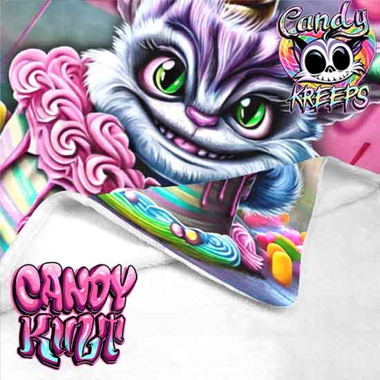 Pastelicorn Candy Kreeps Micro Fleece Blanket - Candy Kult - Candy Cult - Candy Kult Land - Wishbone - Boo Kitty - Panku - Frosti - Toxic Kitten - Hex-Heart - Cult Candy - Cake High Heels - [product_vendor}
