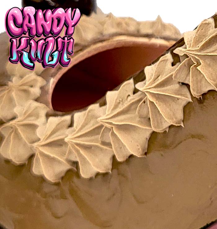Chocolate Cake High Heel Shoes - Candy Kult - Candy Cult - Candy Kult Land - Wishbone - Boo Kitty - Panku - Frosti - Toxic Kitten - Hex-Heart - Cult Candy - Cake High Heels - [product_vendor}