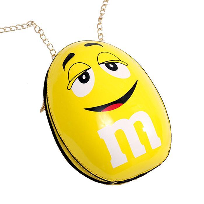 Peanut M&M's Clamshell Crossbody - Candy Kult - Candy Cult - Candy Kult Land - Wishbone - Boo Kitty - Panku - Frosti - Toxic Kitten - Hex-Heart - Cult Candy - Cake High Heels - [product_vendor}