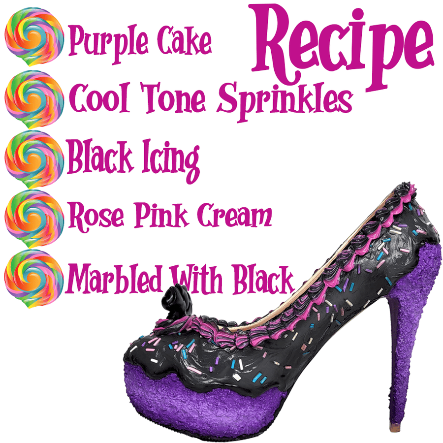 Bat Kitty Cake High Heel Shoes - Candy Kult - Candy Cult - Candy Kult Land - Wishbone - Boo Kitty - Panku - Frosti - Toxic Kitten - Hex-Heart - Cult Candy - Cake High Heels - [product_vendor}