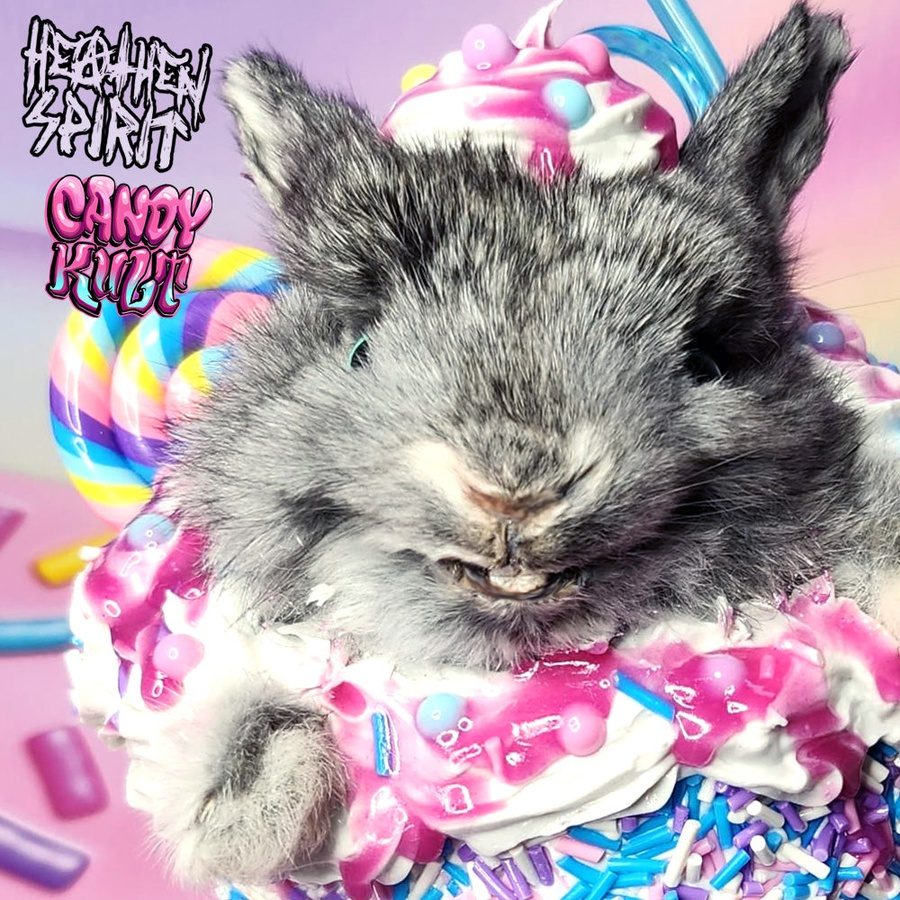 Cotton Candy Bubble Gum Milkshake Bunny Candy Kult bunny milkshake taxidermy Candy Cult - Candy Kult Land - Wishbone - Boo Kitty - Panku - Frosti - Toxic Kitten - Hex - Heart - Cult Candy - Ca
