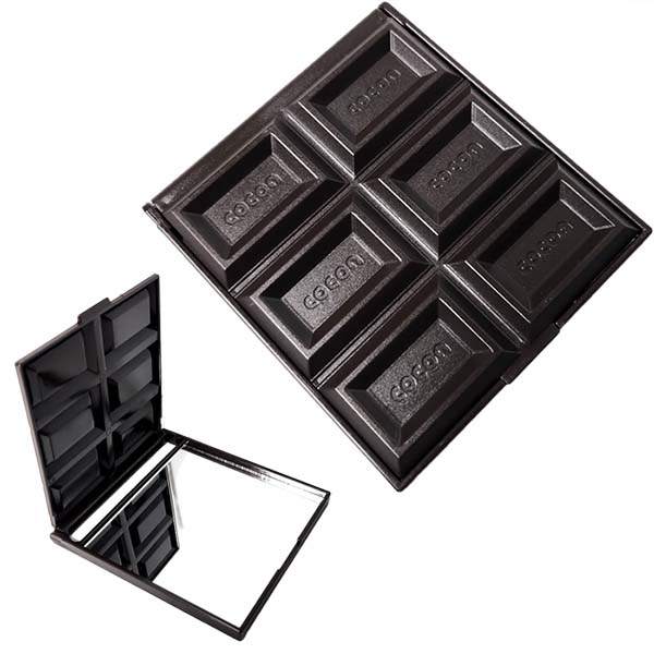Dark Chocolate Bar Compact Mirror Candy Kult Candy Cult - Candy Kult Land - Wishbone - Boo Kitty - Panku - Frosti - Toxic Kitten - Hex - Heart - Cult Candy - Ca