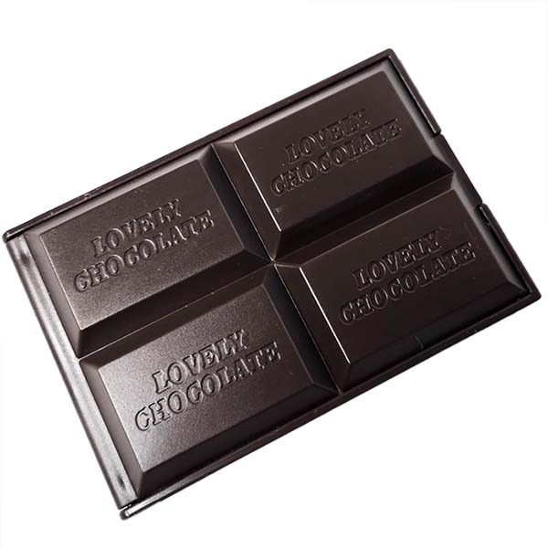 Dark Chocolate Compact Mirror Candy Kult Candy Cult - Candy Kult Land - Wishbone - Boo Kitty - Panku - Frosti - Toxic Kitten - Hex - Heart - Cult Candy - Ca