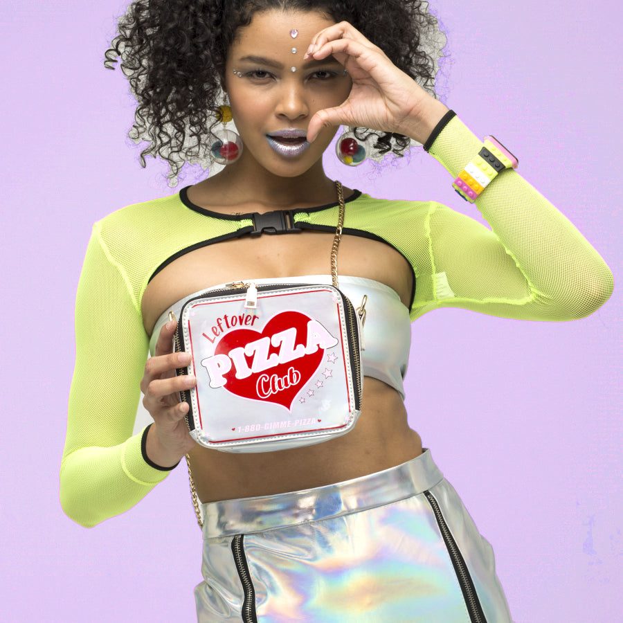 Leftover Pizza Crossbody - Candy Kult - Candy Cult - Candy Kult Land - Wishbone - Boo Kitty - Panku - Frosti - Toxic Kitten - Hex-Heart - Cult Candy - Cake High Heels - [product_vendor}