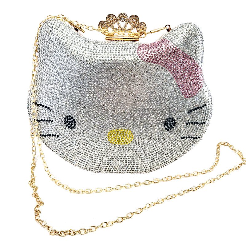 Hello Kitty Crystalized Clutch Purse / Crossbody - Candy Kult - Candy Cult - Candy Kult Land - Wishbone - Boo Kitty - Panku - Frosti - Toxic Kitten - Hex-Heart - Cult Candy - Cake High Heels - [product_vendor}