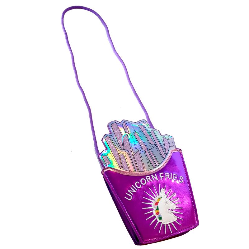 Unicorn Fries Crossbody / Shoulder - Candy Kult - Candy Cult - Candy Kult Land - Wishbone - Boo Kitty - Panku - Frosti - Toxic Kitten - Hex-Heart - Cult Candy - Cake High Heels - [product_vendor}