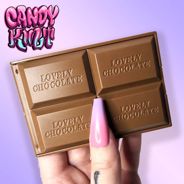 Milk Chocolate Compact Mirror - Candy Kult - Candy Cult - Candy Kult Land - Wishbone - Boo Kitty - Panku - Frosti - Toxic Kitten - Hex-Heart - Cult Candy - Cake High Heels - [product_vendor}