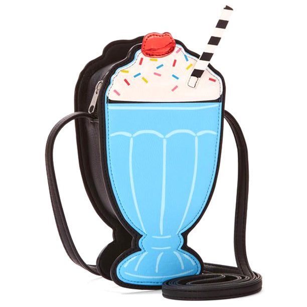 Ice Cream Milkshake Glass Crossbody Bag Candy Kult Ice Cream milkshake Candy Cult - Candy Kult Land - Wishbone - Boo Kitty - Panku - Frosti - Toxic Kitten - Hex - Heart - Cult Candy - Ca