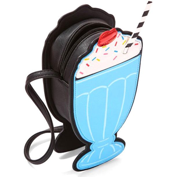 Ice Cream Milkshake Glass Crossbody Bag Candy Kult Ice Cream milkshake Candy Cult - Candy Kult Land - Wishbone - Boo Kitty - Panku - Frosti - Toxic Kitten - Hex - Heart - Cult Candy - Ca