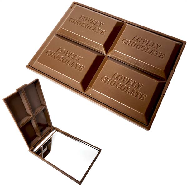 Milk Chocolate Compact Mirror - Candy Kult - Candy Cult - Candy Kult Land - Wishbone - Boo Kitty - Panku - Frosti - Toxic Kitten - Hex-Heart - Cult Candy - Cake High Heels - [product_vendor}