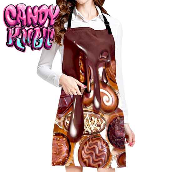 Box Of Chocolates Candy Kult Apron - Candy Kult - Candy Cult - Candy Kult Land - Wishbone - Boo Kitty - Panku - Frosti - Toxic Kitten - Hex-Heart - Cult Candy - Cake High Heels - [product_vendor}