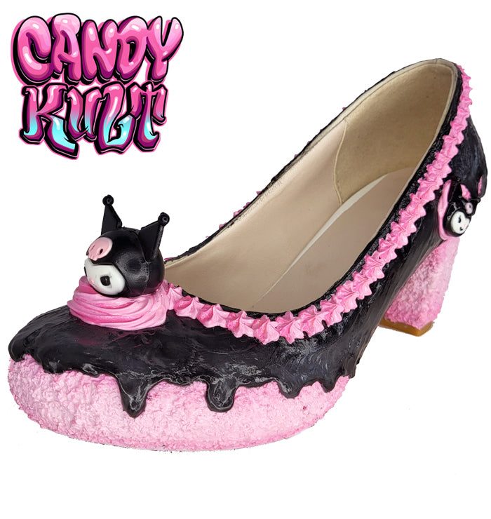 Kuromi Cake High Heel Shoes - Candy Kult - Candy Cult - Candy Kult Land - Wishbone - Boo Kitty - Panku - Frosti - Toxic Kitten - Hex-Heart - Cult Candy - Cake High Heels - [product_vendor}