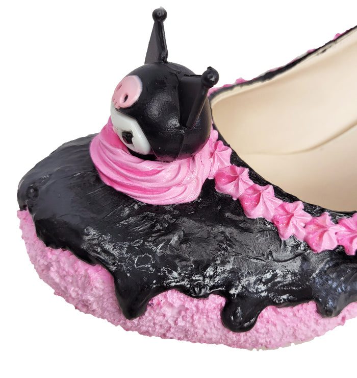 Kuromi Cake High Heel Shoes - Candy Kult - Candy Cult - Candy Kult Land - Wishbone - Boo Kitty - Panku - Frosti - Toxic Kitten - Hex-Heart - Cult Candy - Cake High Heels - [product_vendor}