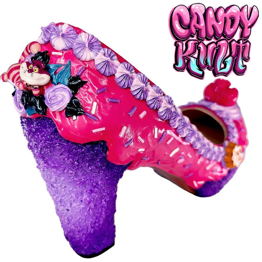 Cheshire Tea Party Cake High Heel Shoes - Candy Kult - Candy Cult - Candy Kult Land - Wishbone - Boo Kitty - Panku - Frosti - Toxic Kitten - Hex-Heart - Cult Candy - Cake High Heels - [product_vendor}