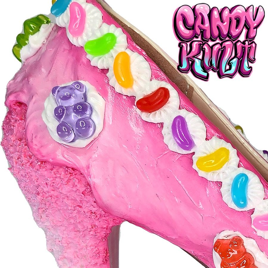 Candy Land Cake High Heel Shoes - Candy Kult - Candy Cult - Candy Kult Land - Wishbone - Boo Kitty - Panku - Frosti - Toxic Kitten - Hex-Heart - Cult Candy - Cake High Heels - [product_vendor}