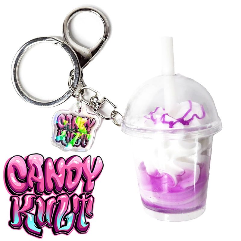 Large Bubble Gum Sundae Candy Kult Key Chain Candy Kult key chain key ring keychain Candy Cult - Candy Kult Land - Wishbone - Boo Kitty - Panku - Frosti - Toxic Kitten - Hex - Heart - Cult Candy - Ca
