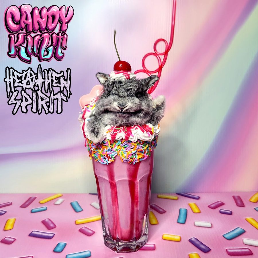 Rainbow Cherry Milkshake Bunny Candy Kult bunny milkshake taxidermy Candy Cult - Candy Kult Land - Wishbone - Boo Kitty - Panku - Frosti - Toxic Kitten - Hex - Heart - Cult Candy - Ca