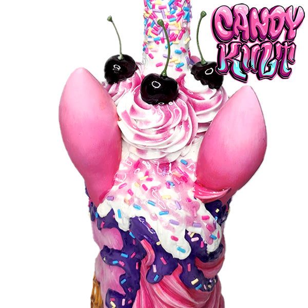 Strawberry Bubble Gum Ice Cream Unicorn Sculpture Candy Kult Ice Cream Unicorns Candy Cult - Candy Kult Land - Wishbone - Boo Kitty - Panku - Frosti - Toxic Kitten - Hex - Heart - Cult Candy - Ca