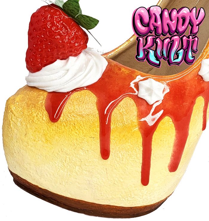 New York Cheesecake High Heel Shoes - Candy Kult - Candy Cult - Candy Kult Land - Wishbone - Boo Kitty - Panku - Frosti - Toxic Kitten - Hex-Heart - Cult Candy - Cake High Heels - [product_vendor}