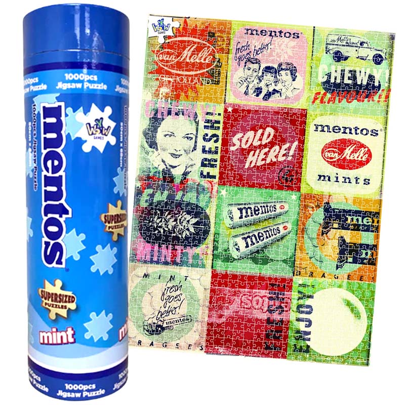 Mentos Mint 1000pc Super Sized Puzzle - Candy Kult - Candy Cult - Candy Kult Land - Wishbone - Boo Kitty - Panku - Frosti - Toxic Kitten - Hex-Heart - Cult Candy - Cake High Heels - [product_vendor}