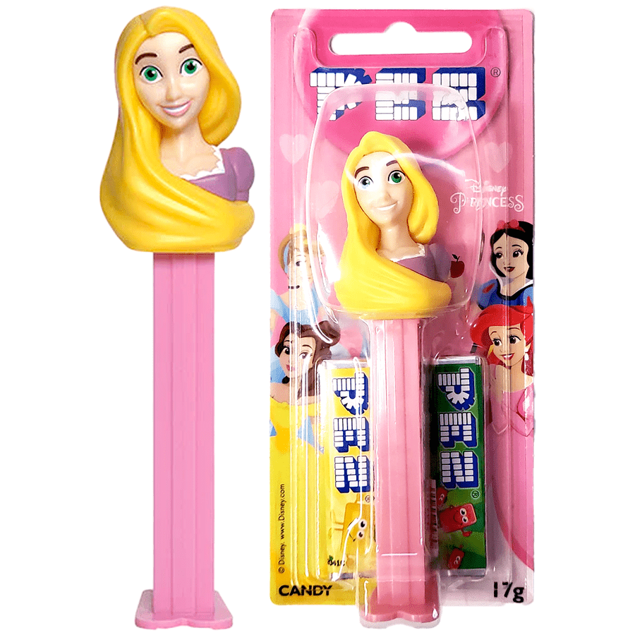 Tangled Disney Princess PEZ Dispenser & Candy Candy Kult Pez Candy Cult - Candy Kult Land - Wishbone - Boo Kitty - Panku - Frosti - Toxic Kitten - Hex - Heart - Cult Candy - Ca