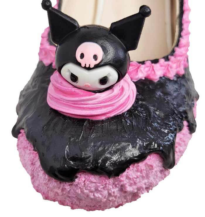 Kuromi Cake High Heel Shoes - Candy Kult - Candy Cult - Candy Kult Land - Wishbone - Boo Kitty - Panku - Frosti - Toxic Kitten - Hex-Heart - Cult Candy - Cake High Heels - [product_vendor}