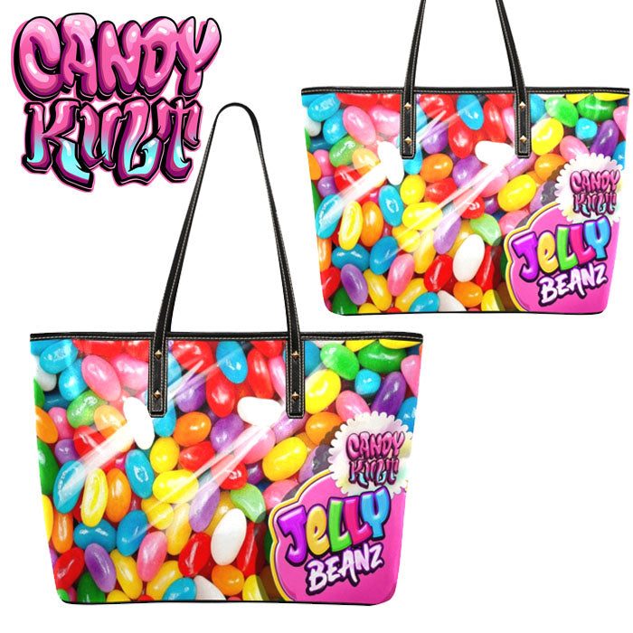 Jelly Beanz Candy Kult Large Tote Bag - Candy Kult - Candy Cult - Candy Kult Land - Wishbone - Boo Kitty - Panku - Frosti - Toxic Kitten - Hex-Heart - Cult Candy - Cake High Heels - [product_vendor}