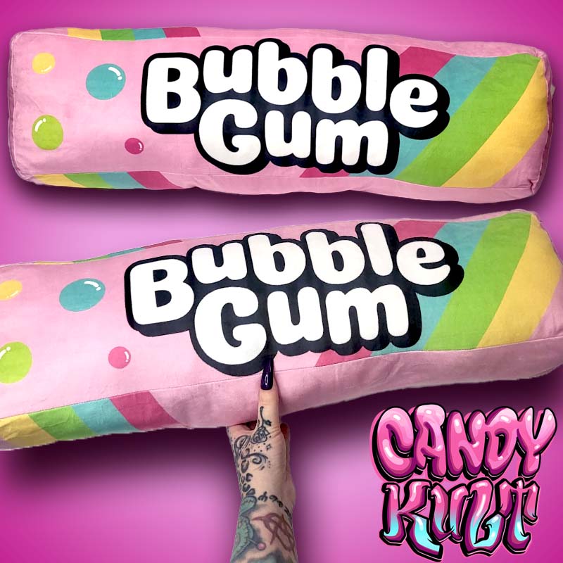 Bubblegum Plush Cushion - Candy Kult - Candy Cult - Candy Kult Land - Wishbone - Boo Kitty - Panku - Frosti - Toxic Kitten - Hex-Heart - Cult Candy - Cake High Heels - [product_vendor}