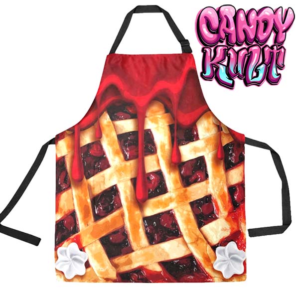 Oh My Cherry Pie Candy Kult Apron - Candy Kult - Candy Cult - Candy Kult Land - Wishbone - Boo Kitty - Panku - Frosti - Toxic Kitten - Hex-Heart - Cult Candy - Cake High Heels - [product_vendor}