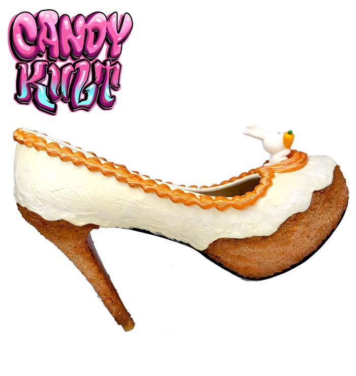 Carrot Cake High Heel Shoes - Candy Kult - Candy Cult - Candy Kult Land - Wishbone - Boo Kitty - Panku - Frosti - Toxic Kitten - Hex-Heart - Cult Candy - Cake High Heels - [product_vendor}