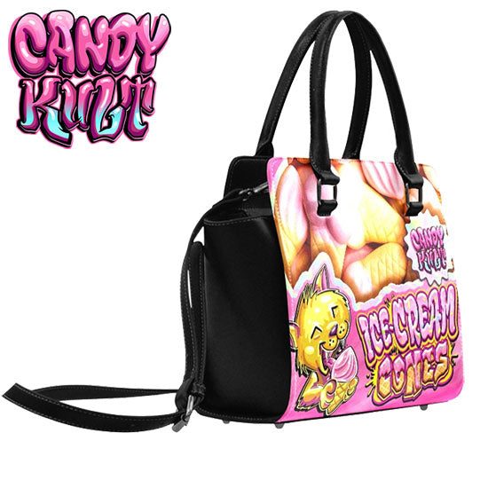 Ice Cream Cone Gummies Candy Kult Crossbody Handbag - Candy Kult - Candy Cult - Candy Kult Land - Wishbone - Boo Kitty - Panku - Frosti - Toxic Kitten - Hex-Heart - Cult Candy - Cake High Heels - [product_vendor}