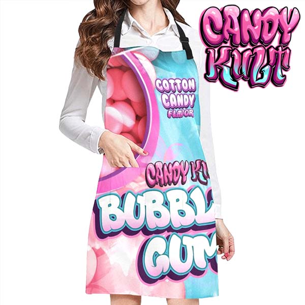 Cotton Candy Bubble Gum Candy Kult Apron - Candy Kult - Candy Cult - Candy Kult Land - Wishbone - Boo Kitty - Panku - Frosti - Toxic Kitten - Hex-Heart - Cult Candy - Cake High Heels - [product_vendor}