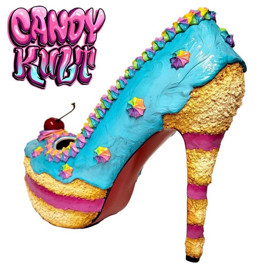 Layered Celebration Cake High Heel Shoes - Candy Kult - Candy Cult - Candy Kult Land - Wishbone - Boo Kitty - Panku - Frosti - Toxic Kitten - Hex-Heart - Cult Candy - Cake High Heels - [product_vendor}