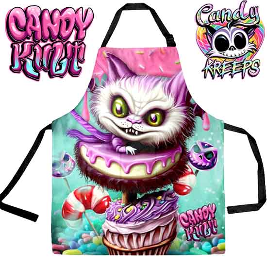 Gideon Candy Kreeps Candy Kult Apron - Candy Kult - Candy Cult - Candy Kult Land - Wishbone - Boo Kitty - Panku - Frosti - Toxic Kitten - Hex-Heart - Cult Candy - Cake High Heels - [product_vendor}