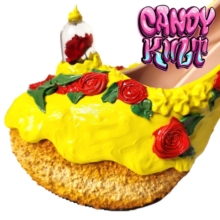 Tale As Old As Time Cake High Heel Shoes - Candy Kult - Candy Cult - Candy Kult Land - Wishbone - Boo Kitty - Panku - Frosti - Toxic Kitten - Hex-Heart - Cult Candy - Cake High Heels - [product_vendor}