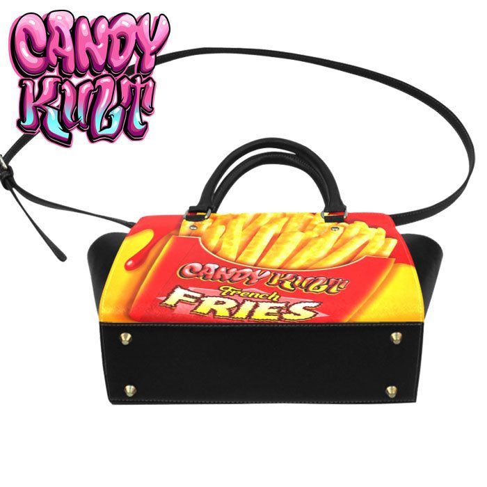 Want Fries With That? Candy Kult Convertible Crossbody Handbag - Candy Kult - Candy Cult - Candy Kult Land - Wishbone - Boo Kitty - Panku - Frosti - Toxic Kitten - Hex-Heart - Cult Candy - Cake High Heels - [product_vendor}