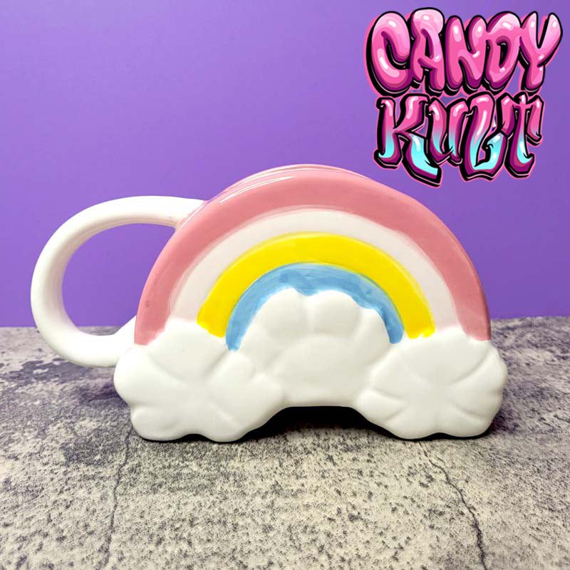 Rainbow Clouds Mug - Candy Kult - Candy Cult - Candy Kult Land - Wishbone - Boo Kitty - Panku - Frosti - Toxic Kitten - Hex-Heart - Cult Candy - Cake High Heels - [product_vendor}