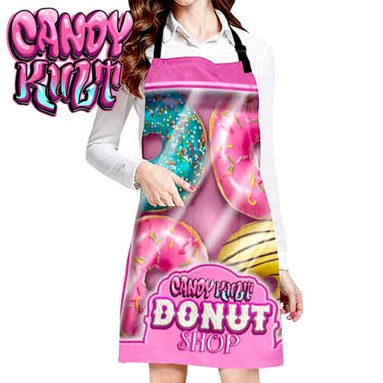 Box Of Donuts Candy Kult Apron - Candy Kult - Candy Cult - Candy Kult Land - Wishbone - Boo Kitty - Panku - Frosti - Toxic Kitten - Hex-Heart - Cult Candy - Cake High Heels - [product_vendor}
