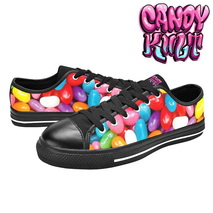 Jelly Beanz Men's Low Canvas Shoes - Candy Kult - Candy Cult - Candy Kult Land - Wishbone - Boo Kitty - Panku - Frosti - Toxic Kitten - Hex-Heart - Cult Candy - Cake High Heels - [product_vendor}