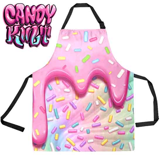 Rainbow Sprinkles Please Candy Kult Apron - Candy Kult - Candy Cult - Candy Kult Land - Wishbone - Boo Kitty - Panku - Frosti - Toxic Kitten - Hex-Heart - Cult Candy - Cake High Heels - [product_vendor}