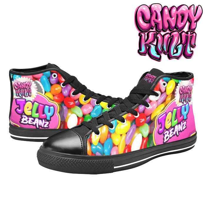 Jelly Beanz Men’s High Top Canvas Shoes - Candy Kult - Candy Cult - Candy Kult Land - Wishbone - Boo Kitty - Panku - Frosti - Toxic Kitten - Hex-Heart - Cult Candy - Cake High Heels - [product_vendor}