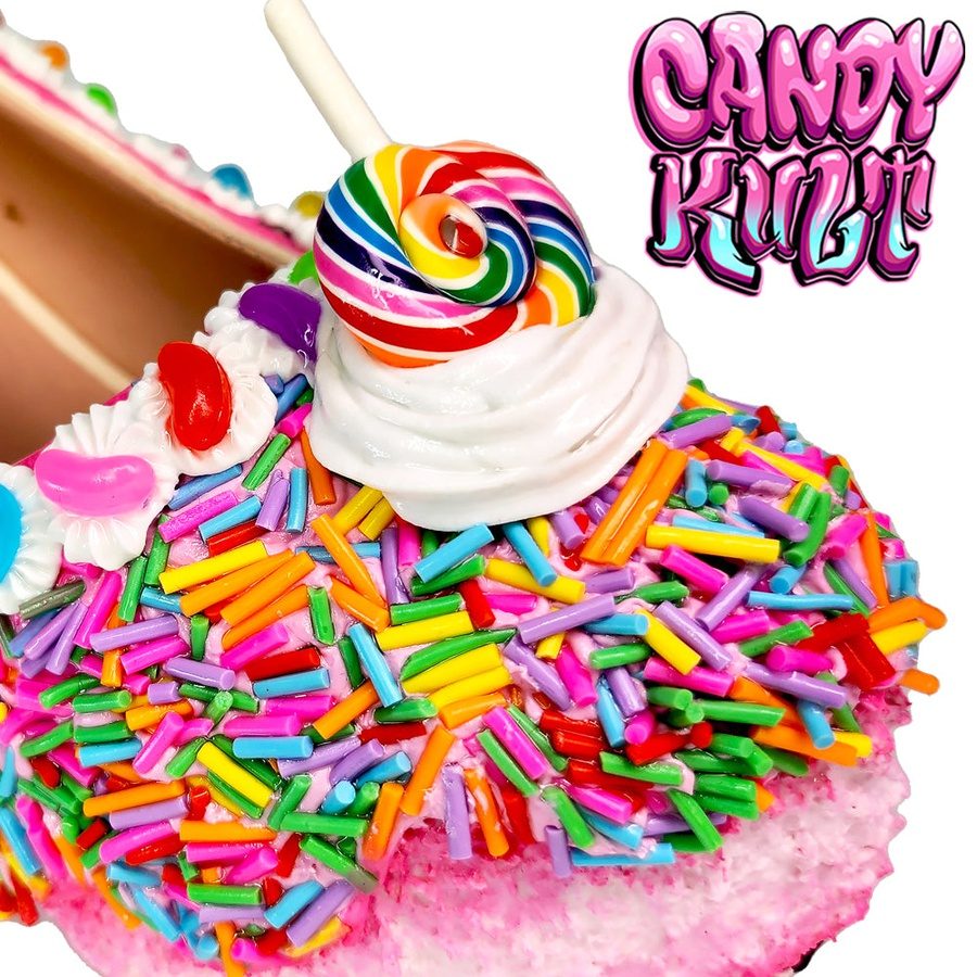 Candy Land Cake High Heel Shoes - Candy Kult - Candy Cult - Candy Kult Land - Wishbone - Boo Kitty - Panku - Frosti - Toxic Kitten - Hex-Heart - Cult Candy - Cake High Heels - [product_vendor}