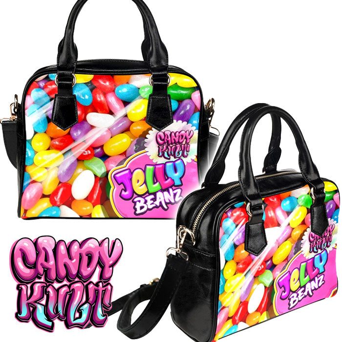 Jelly Beanz Candy Kult Classic Convertible Crossbody Handbag - Candy Kult - Candy Cult - Candy Kult Land - Wishbone - Boo Kitty - Panku - Frosti - Toxic Kitten - Hex-Heart - Cult Candy - Cake High Heels - [product_vendor}
