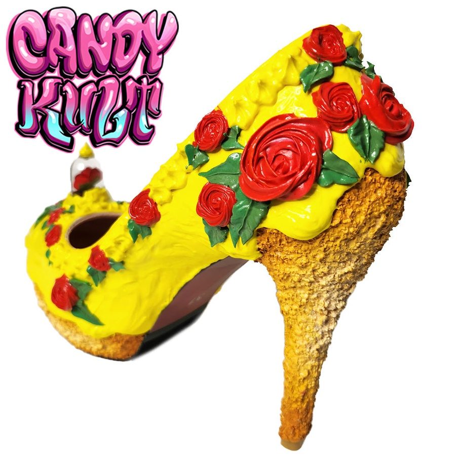 Tale As Old As Time Cake High Heel Shoes - Candy Kult - Candy Cult - Candy Kult Land - Wishbone - Boo Kitty - Panku - Frosti - Toxic Kitten - Hex-Heart - Cult Candy - Cake High Heels - [product_vendor}