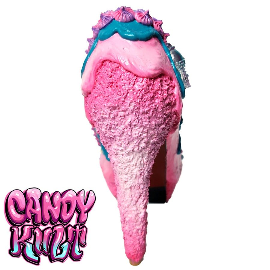 Bubble Gum Cake High Heel Shoes - Candy Kult - Candy Cult - Candy Kult Land - Wishbone - Boo Kitty - Panku - Frosti - Toxic Kitten - Hex-Heart - Cult Candy - Cake High Heels - [product_vendor}