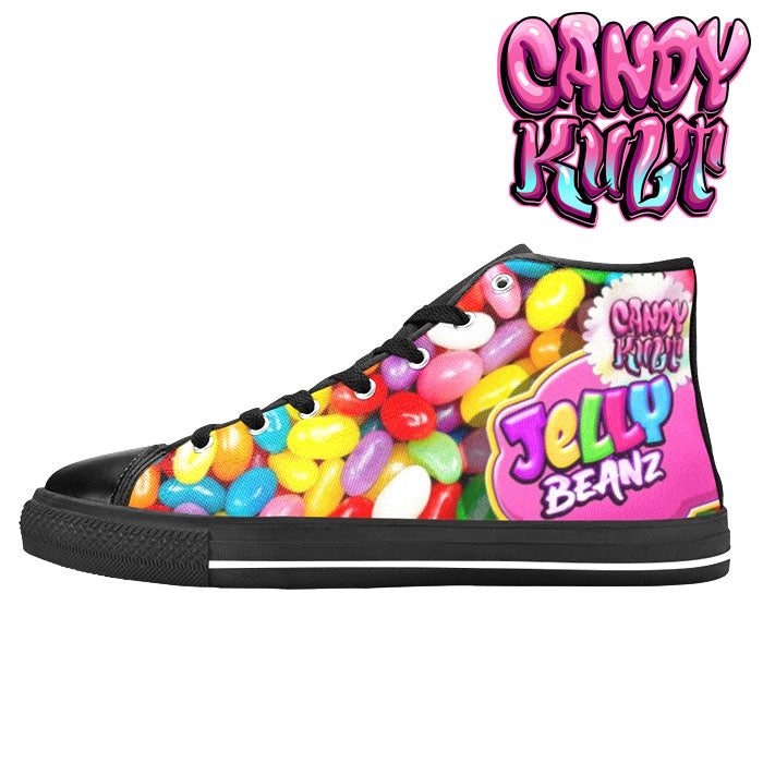 Jelly Beanz Women's High Top Canvas Shoes - Candy Kult - Candy Cult - Candy Kult Land - Wishbone - Boo Kitty - Panku - Frosti - Toxic Kitten - Hex-Heart - Cult Candy - Cake High Heels - [product_vendor}