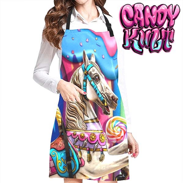 Take Me To Coney Island Candy Kult Apron - Candy Kult - Candy Cult - Candy Kult Land - Wishbone - Boo Kitty - Panku - Frosti - Toxic Kitten - Hex-Heart - Cult Candy - Cake High Heels - [product_vendor}