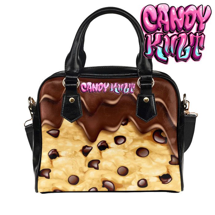 Chocolate Chip Cookie Candy Kult Classic Convertible Crossbody Handbag - Candy Kult - Candy Cult - Candy Kult Land - Wishbone - Boo Kitty - Panku - Frosti - Toxic Kitten - Hex-Heart - Cult Candy - Cake High Heels - [product_vendor}